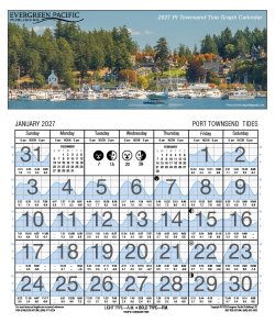 2027 Port Townsend / San Juan Islands Tide Calendar 2027 Port Townsend / San Juan Islands Tide Calendar